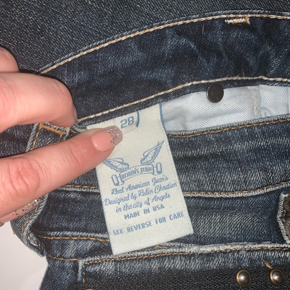 Robin’s Designer Jeans Size 28 - Picture 5 of 5